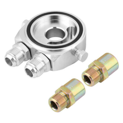 #ad M20 X 1.5mm Oil Filter Temp Pressure Cooler Gauge Sandwich Plate Adapter Sensor $16.59