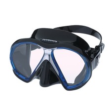 Atomic Aquatics SubFrame Mask - Black/Blue - Dive Masks - 04-0131-00 