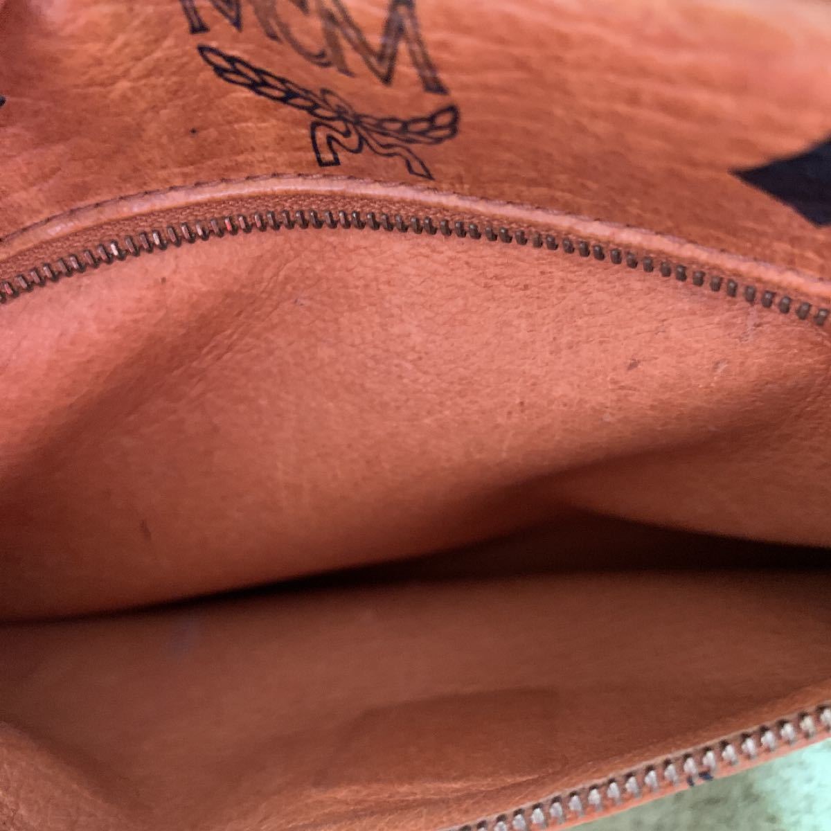 MCM shoulder bag leather logo brown storage bag 20.5×16×5.5 MCM shoulder bag leather logo brown storage bag 20.5×16×5.5