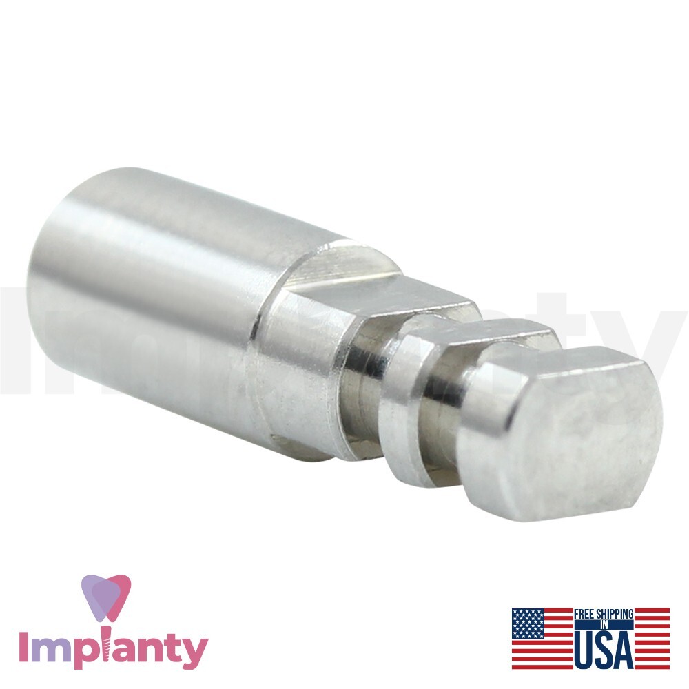 10x Piattaforma Regolare Analogica Dentale D-3,75 Mm Acciaio Inox Int