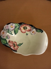 Carlton Ware Australian Design made in England  Daisy/Poppy Dish stamped 2053