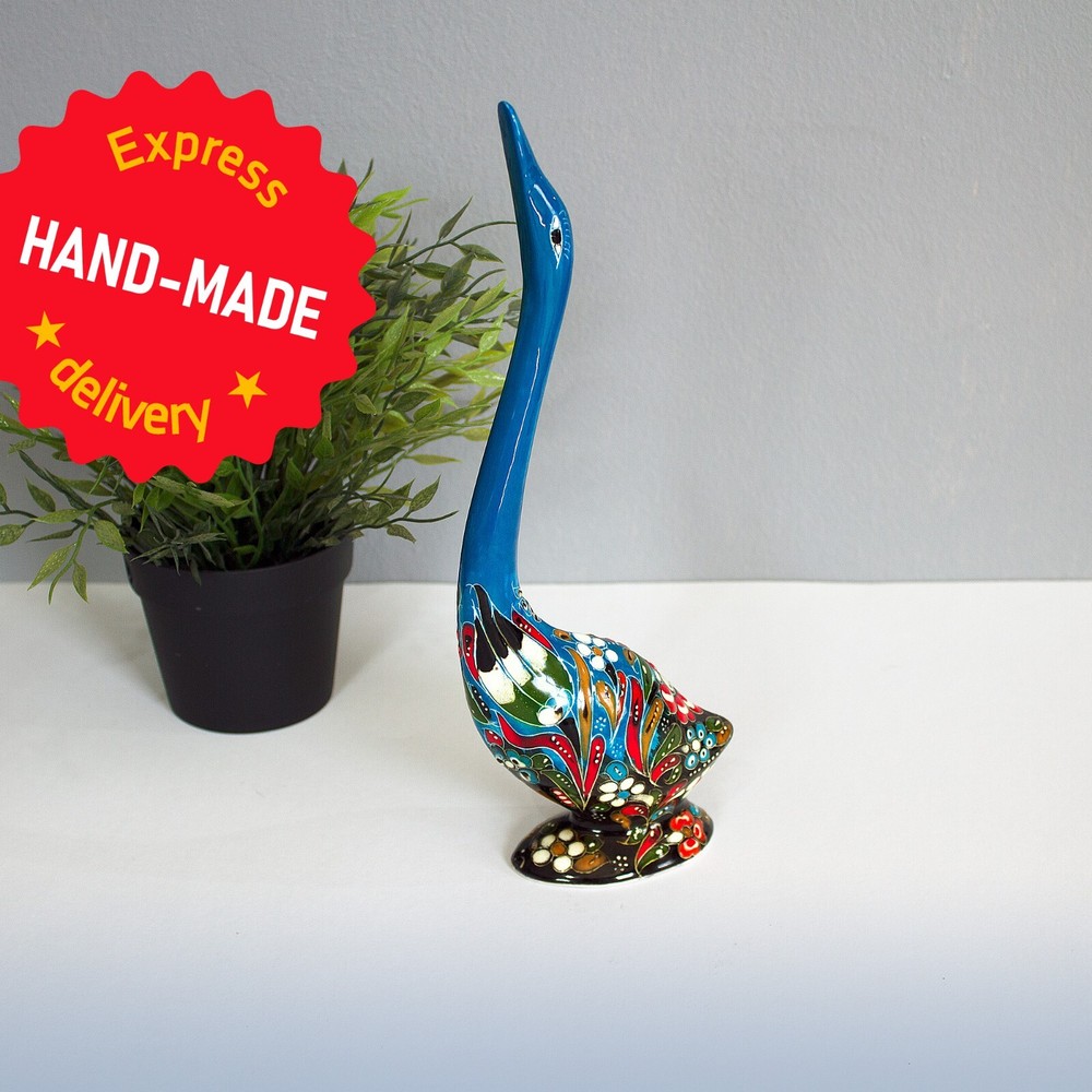 Ceramic handmade Stork, Turkish decor — handmade pottery, handmade ceramic Ceramic handmade Stork, Turkish decor — handmade pottery, handmade ceramic