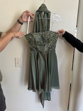 Sherri Hill Custom Homecoming Dress With Shaw Size 2 Fits XS-S