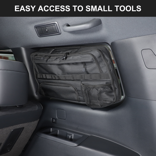 Car Trunk Right Side Window Storage Bag For Toyota Land cruiser Prado 2024 - Picture 11 of 23