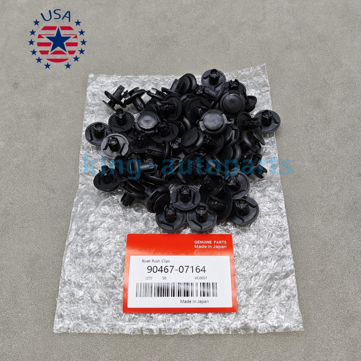OEM 50× Fender Splash Shield Clips Push Pin Fastener Retainer For