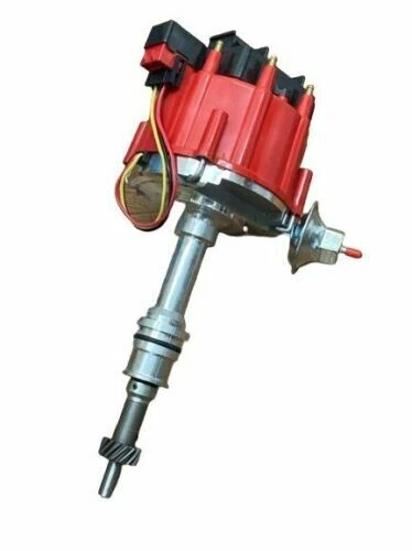 Ford 351W Windsor HEI Distribuidor Bloque Pequeño V8 5.8L + Cables + 8 Bujías Foto 2 de 4