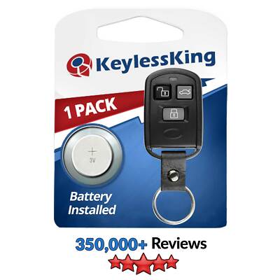 Keyless Entry Remote Car Key Fob for Hyundai Accent Sonata XG350 PINHACOEF311T