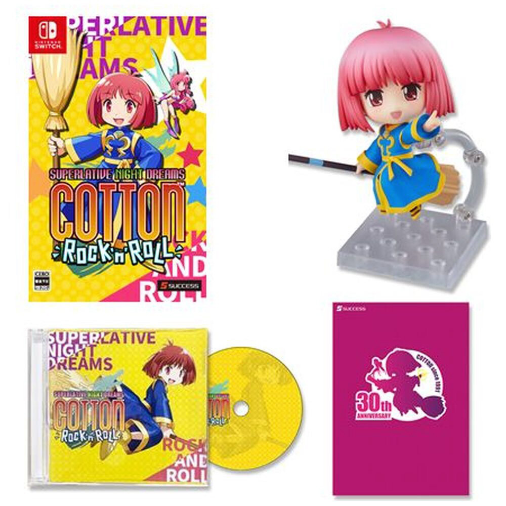 Switch Cotton Rock n Roll 30th anniv limited + figure, book