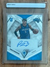 Paolo Banchero 2022-23 Panini Chronicles Phoenix Auto /99 RC Blue Color