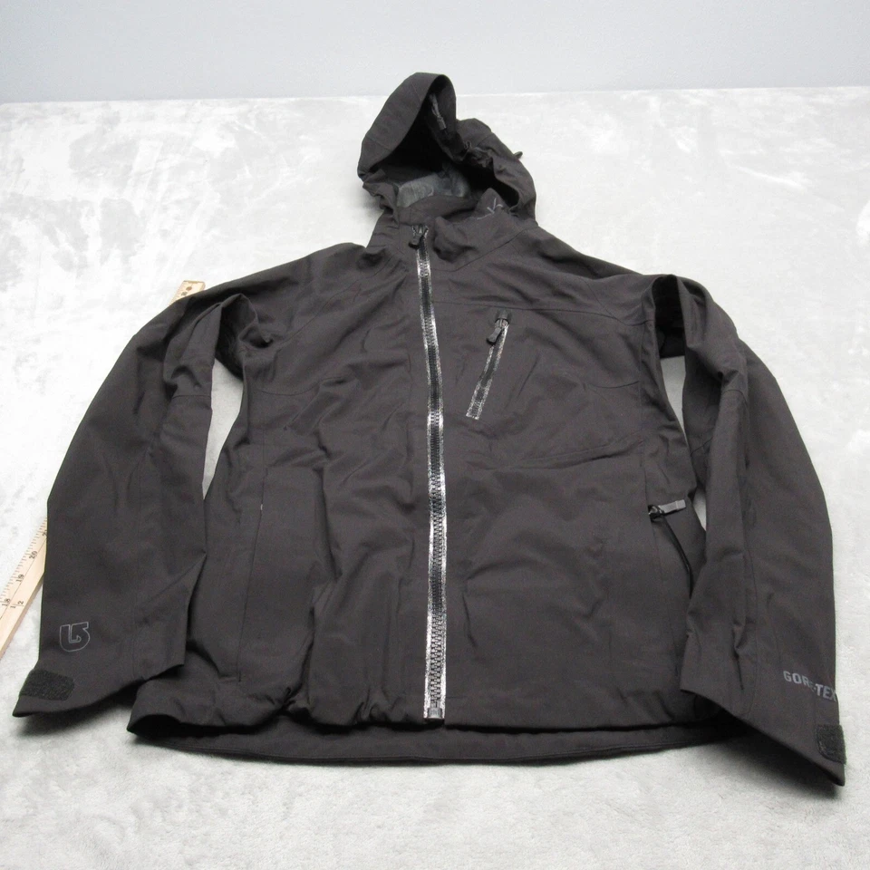 Куртка женская Burton AK 3L Static Gore-Tex маленькая черная водонепроницаемая с капюшоном на молнии - Изображение 2 из 4