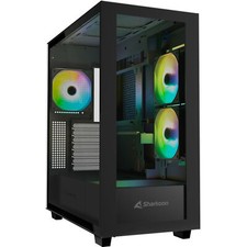Sharkoon Rebel C60 RGB , Tower-Gehäuse, schwarz