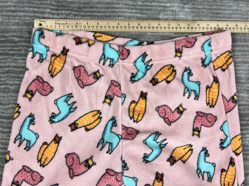 Брюки женские Bobbie Brooks 2X розовые пижама для сна ламы мягкие - Изображение 4 из 4