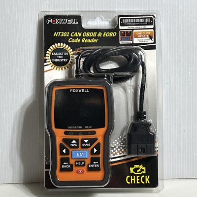 Foxwell NT301 OBD2 Scanner Code Reader  OBD II Check Engine Car Diagnostic Tool