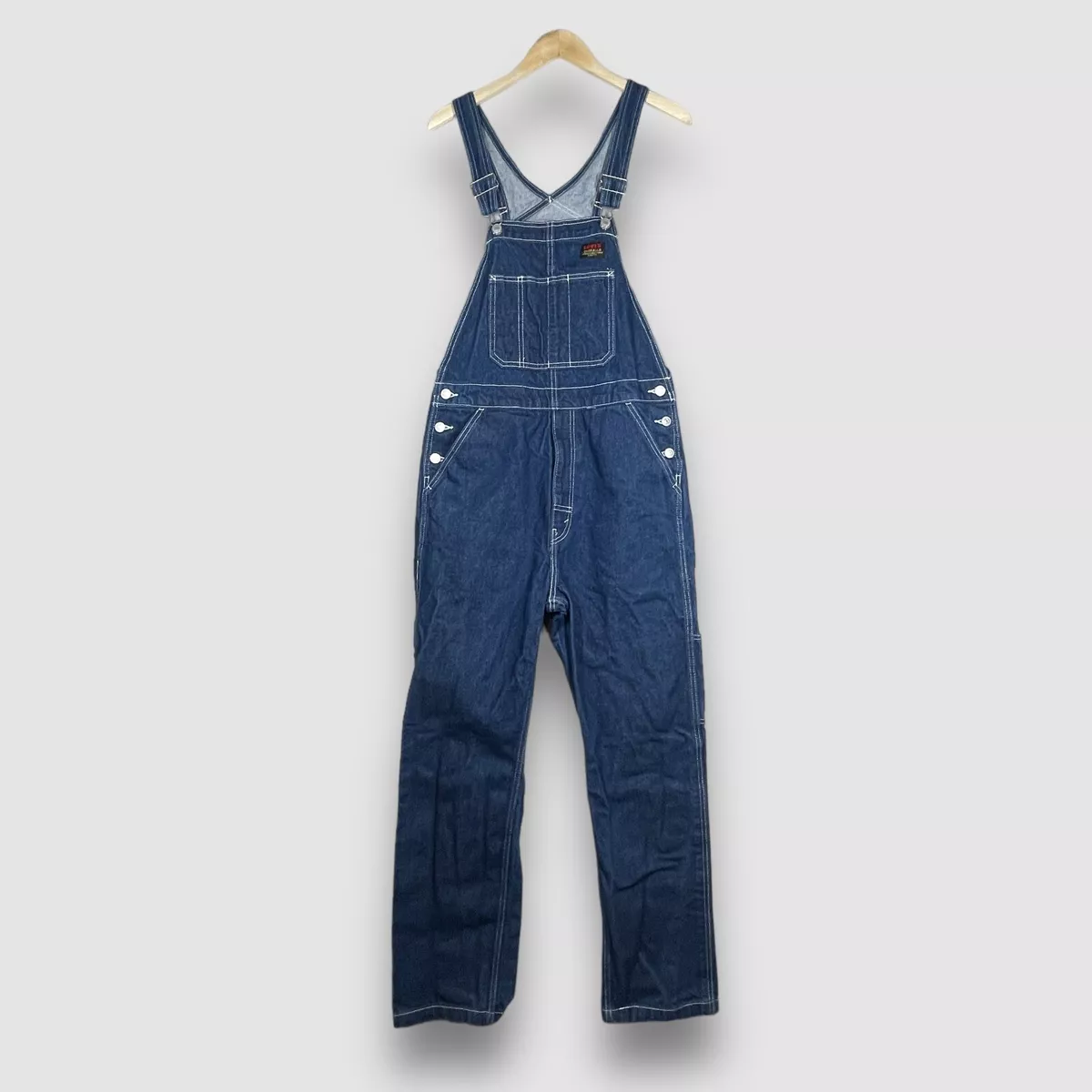 Denim overalls best sale mens levis