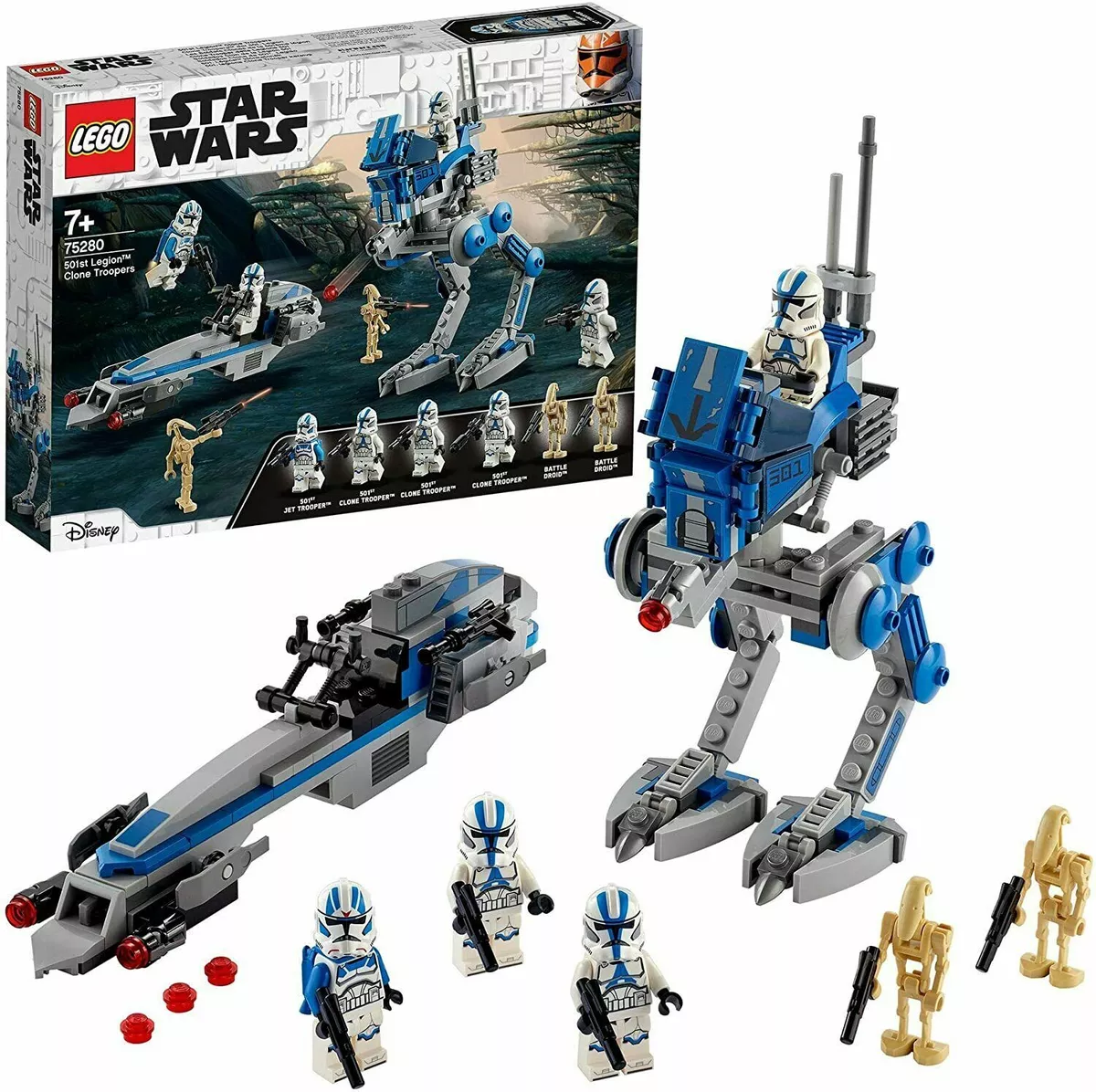 Lego 75280 Star Wars 501st Legion Clone Troopers Building Set