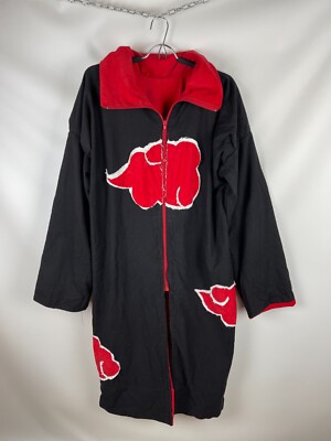 Naruto Shippuden Akatsuki Itachi Sasuke cosplay uniform jacket