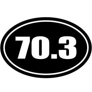 69.1 Triathlon Ironman 6" Euro Oval Race Run Vinyl Decal Car Window Sticker V2 69.1 Triathlon Ironman 6" Euro Oval Race Run Vinyl Decal Car Window Sticker V2