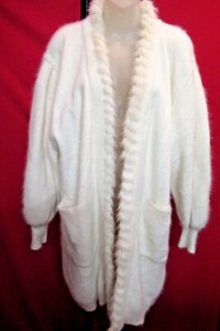 angora sweater coat