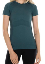 NWT Anique Womens Signature Long Sleeve Riding Equestrian Peppermint X-S Shirt