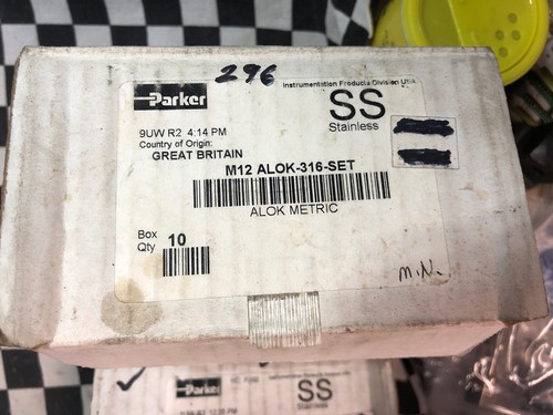 PARKER A-Lok Aderendhülsensatz, M12 ALOK-316-SET, M12ALOK-316-SET, 50 SETS - Bild 3 von 4