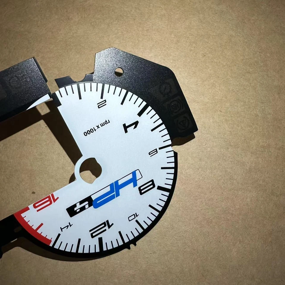 Disco adhesivo para papel velocímetro velocímetro BMW S1000RR HP4 2009-2014 Foto 3 de 4