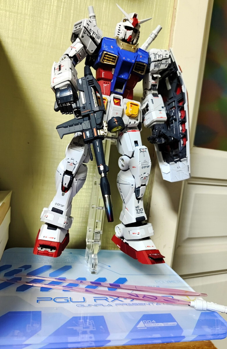 1/60 Stand display base for PG Unleashed RX 78-2 model kit | eBay
