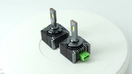 For Aston Martin One-77 2011 D3S LED Headlight Bulbs Replace HID Xenon 10000K X2 - Video 1 of 1