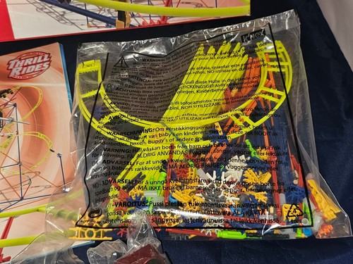 Montaña rusa mecánica K’nex Thrill Rides 15406 nueva caja abierta motor completo - Imagen 12 de 14