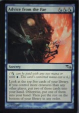 Advice from the Fae - Shadowmoor: #28, Magic: The Gathering Nm R90