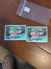 Garbage Pail Kids Card 10th Series 1987 Wiped Out Winnie Erased Erica 415a 415b