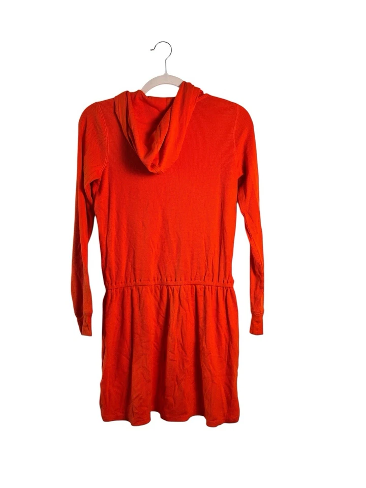 Vestido con Capucha Polo Ralph Lauren Niña Naranja Tricot Mezcla Algodón Grande (12-14) Foto 2 de 4