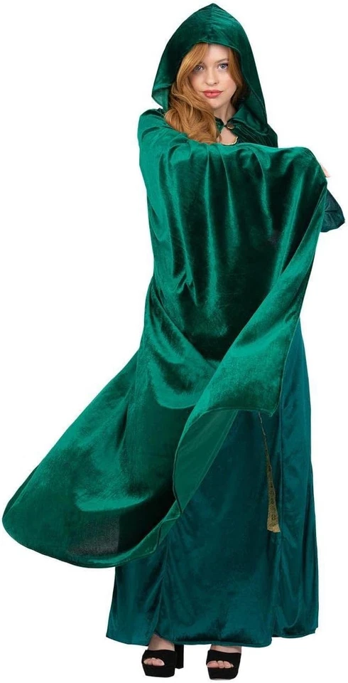 Capa de lujo verde esmeralda para adultos Foto 2 de 2