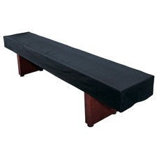 Hathaway Shuffleboard Table Cover, Black, 12-Feet