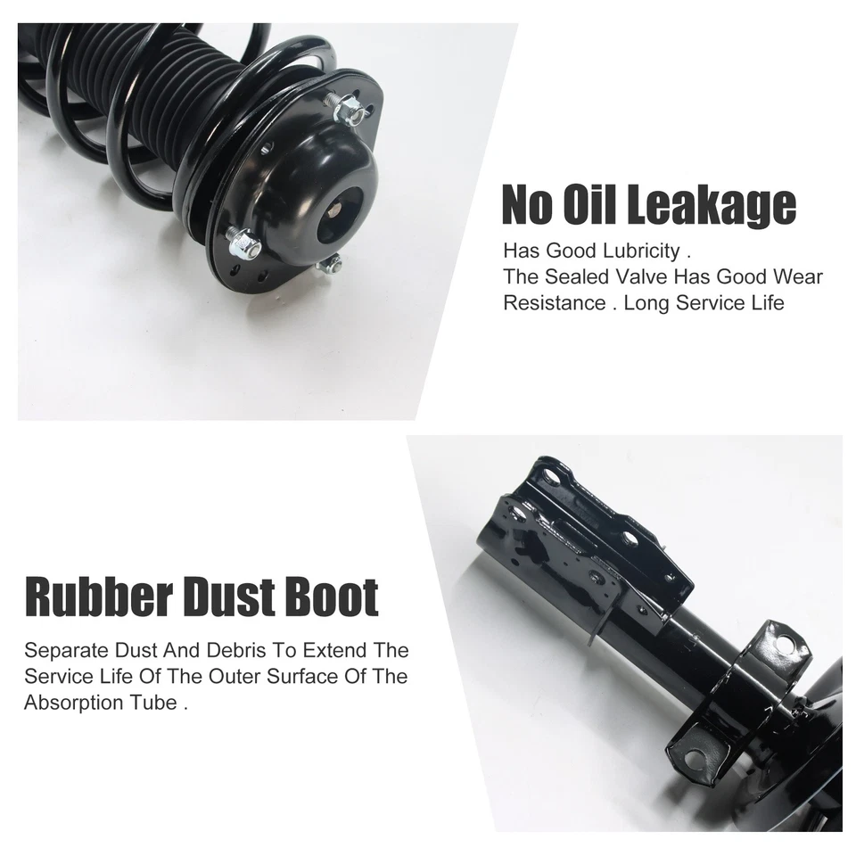 4PCS Front & Rear Shocks Struts Assembly For Chevy HHR Cobalt Pontiac G5 Pursuit Foto 4 de 4