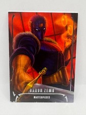 2024 Upper Deck Marvel Masterpieces (Nahuel Grego) Baron Zemo #41 1328 of 1499