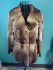 Vintage Fur Coat 1970s 1960s Small / Medium