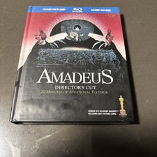 Amadeus Blu-ray Disc, 2009, 2-Disc Set, with Bonus CD