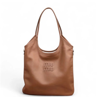 Miu Miu Ivy Regular Brown Calfskin (zz071726c3r)