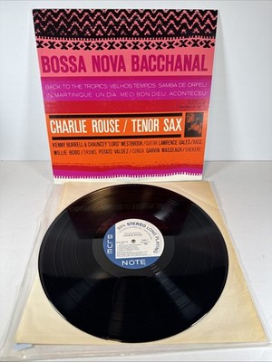 CHARLIE ROUSE ''BOSSA NOVA BACCHANAL'' BLUE NOTE Japan LP NO OBI Kenny Burrell