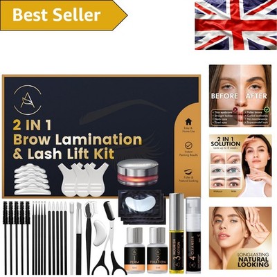 Wimpernlifting & Brow Lamination Kit - 15 Anwendungen für atemberaubende Ergebnisse