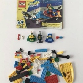 Lego 3815 SpongeBob Complete Heroic Heroes of the Deep Building Toy Set + Manual