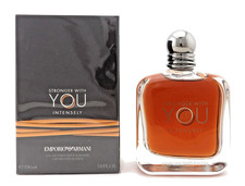 Emporio Armani Stronger With You Intensely 5.0 oz. EDP Spray for Men. Sealed Box