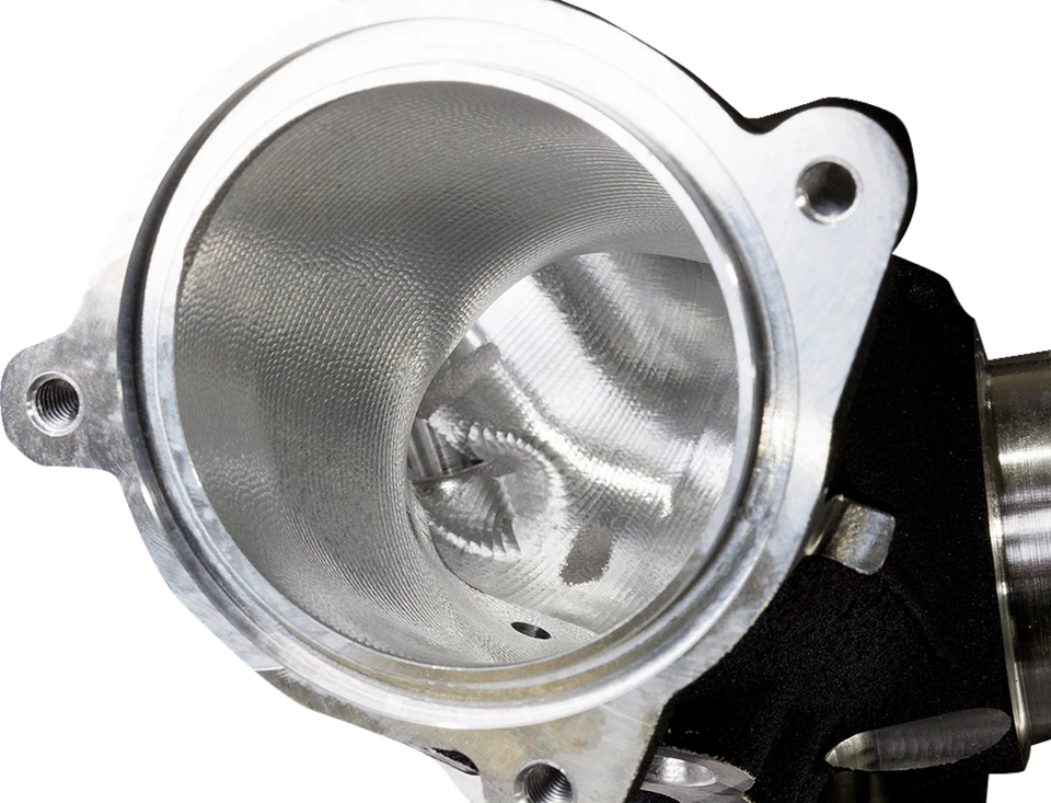 S&S CYCLE 160-0276 CNC-Ported Intake Manifold - M8 - 55 mm - Black - Image 3 of 3