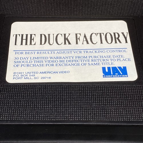 Jim Carrey- The Duck Factory VHS Tape 1984 Sitcom Premiere Episodes Home Video - Picture 8 of 8
