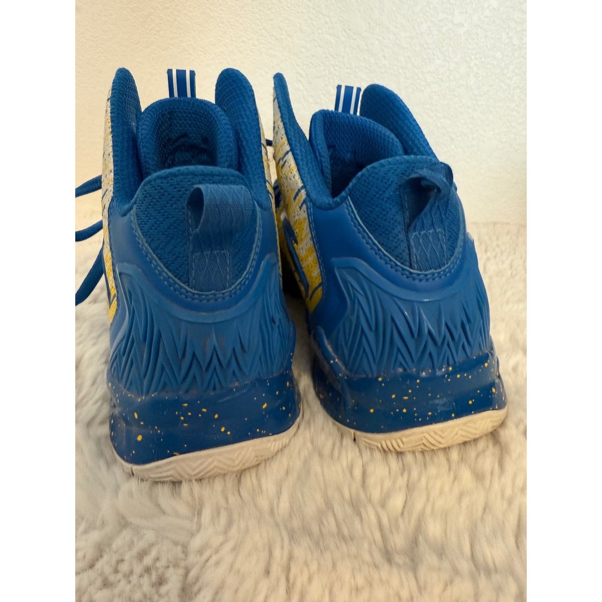 ANTA Klay Thompson KT Blue Yellow Basketball Shoes Mens Size  display picture 3