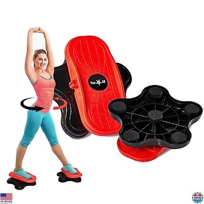 Yes4All XXL 15'' Ab Twister Board - Waist Twisting Disc & Stepper for Toning
