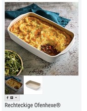 Pampered Chef Stoneware Rechteckige Ofenhexe,...
