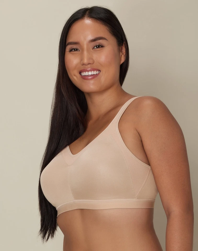 Playtex 18 Hour Active Lifestyle Wirefree Bra seamless Breathable Comfort 36-46 - Image 2 of 4