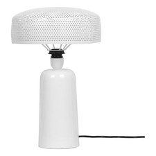 Pemberly Row Modern Transitional Cream Finish Metal Table Lamp