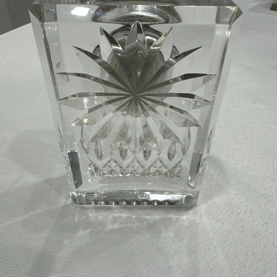 Waterford Crystal Lismore Small Clock, 4.5” High - New Battery - Working Ok - Image 3 of 4